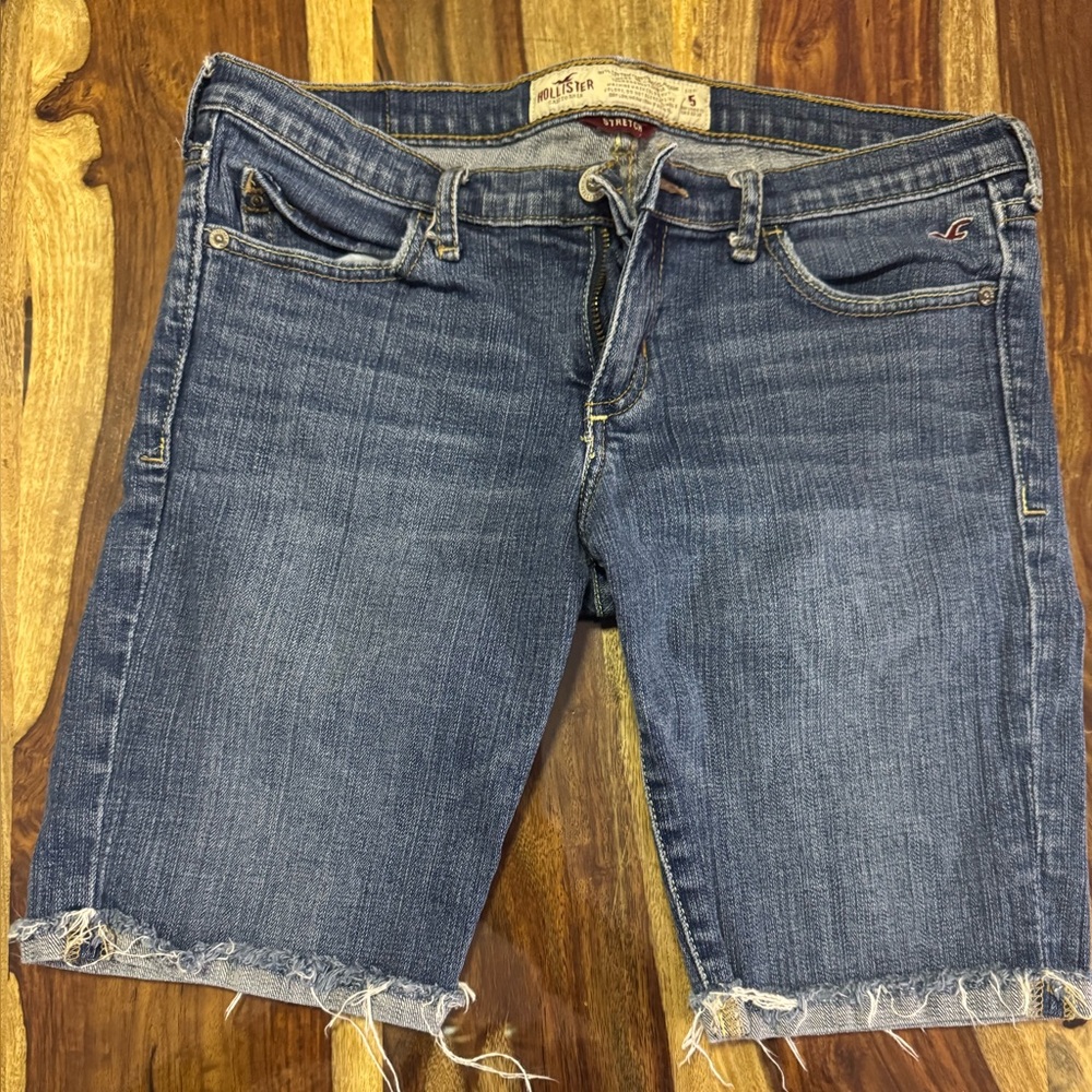 Hollister Denim Blue Jean Shorts